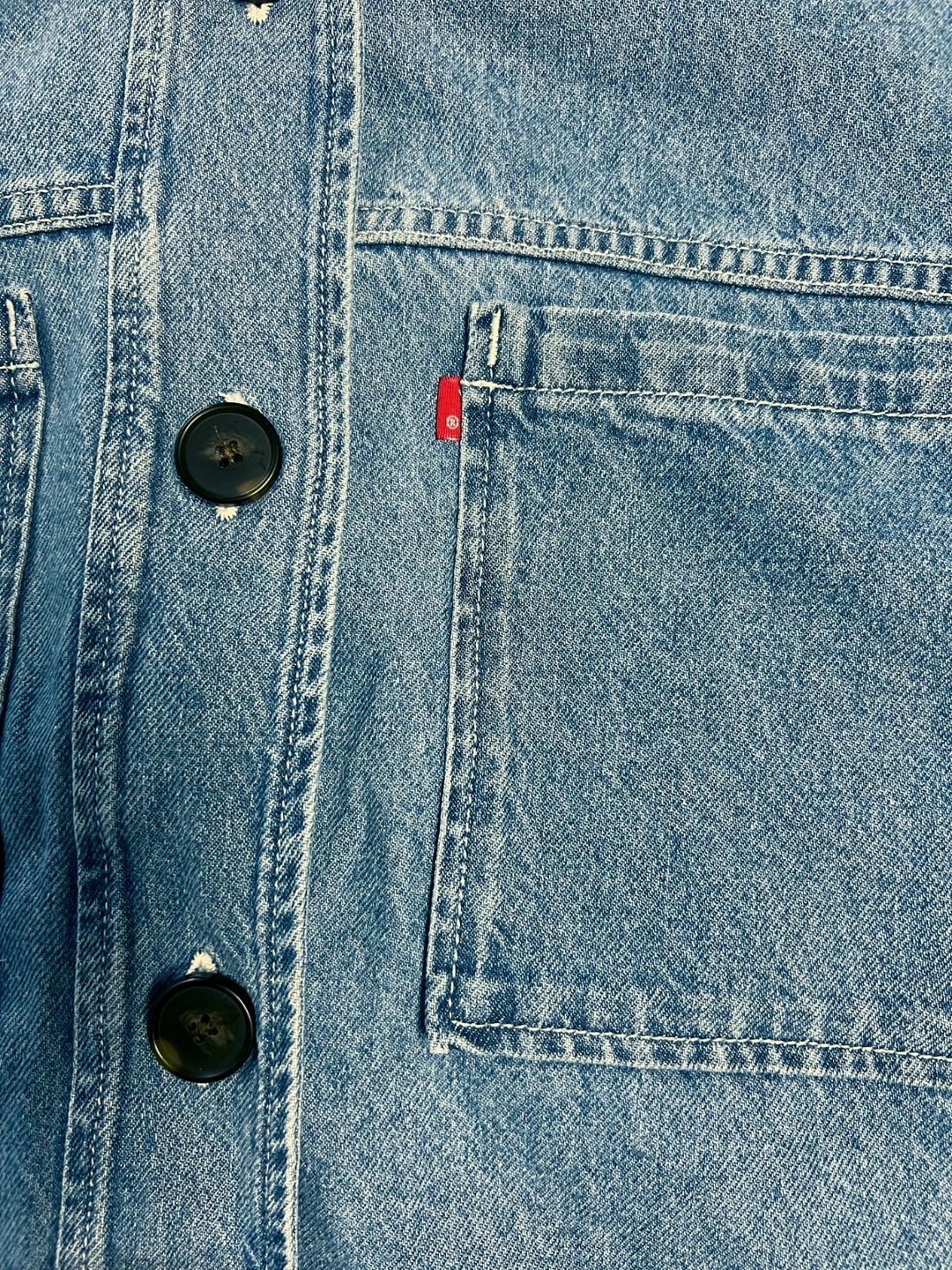 Levi's Women's Denim Jacket Cara Cotton Prep Outerwear Coat (S01)