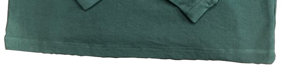Hurley Men’s Green Hoodie Waffle Knit Sweatshirt Pullover Hooded (S01)