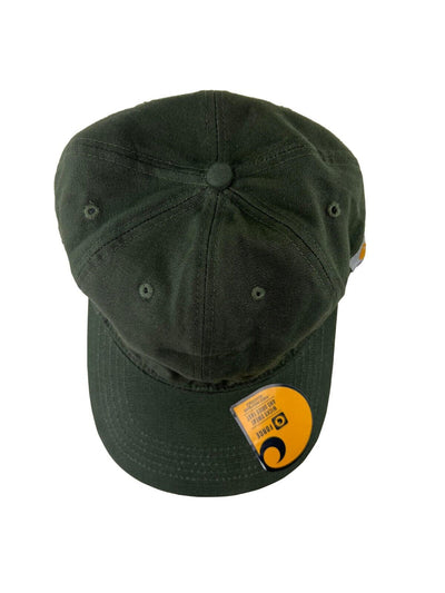 Carhartt Dark Green Canvas Cap FastDry Comfort Simple Side Logo (S06)