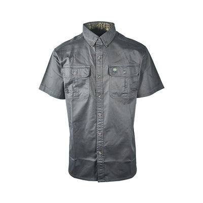 Companions Mossyoak Men's Shirt Dirt Cotton Twill Pocket S/S (S01 - S08)