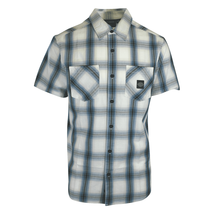 HD Branded Men's Shirt Plaid Forever S/S Woven
