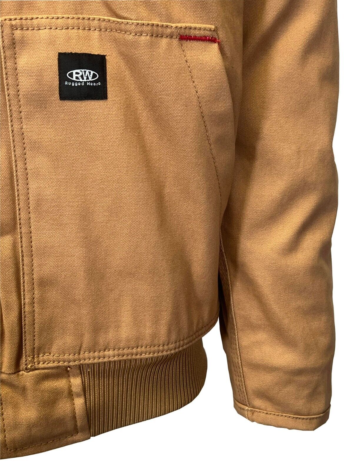 Rugged Wear Men's Brown Jacket Heavy-Duty Insulated Work L/S (S02)