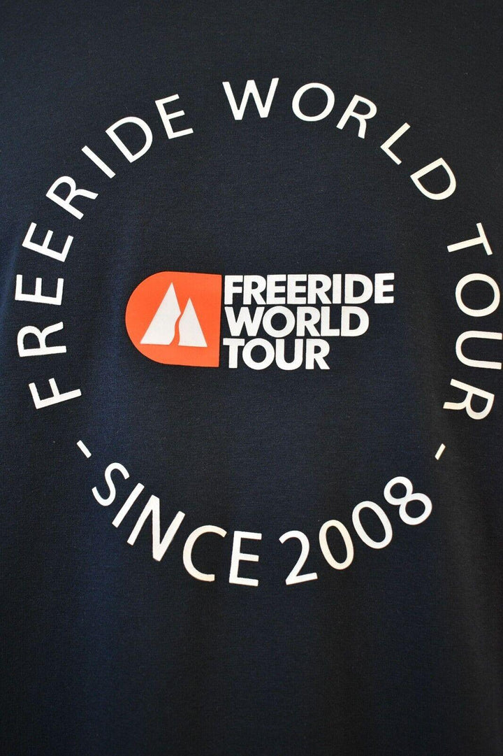 Peak Performance Men's T-Shirt Black Freeride World Tour S/S (S02)