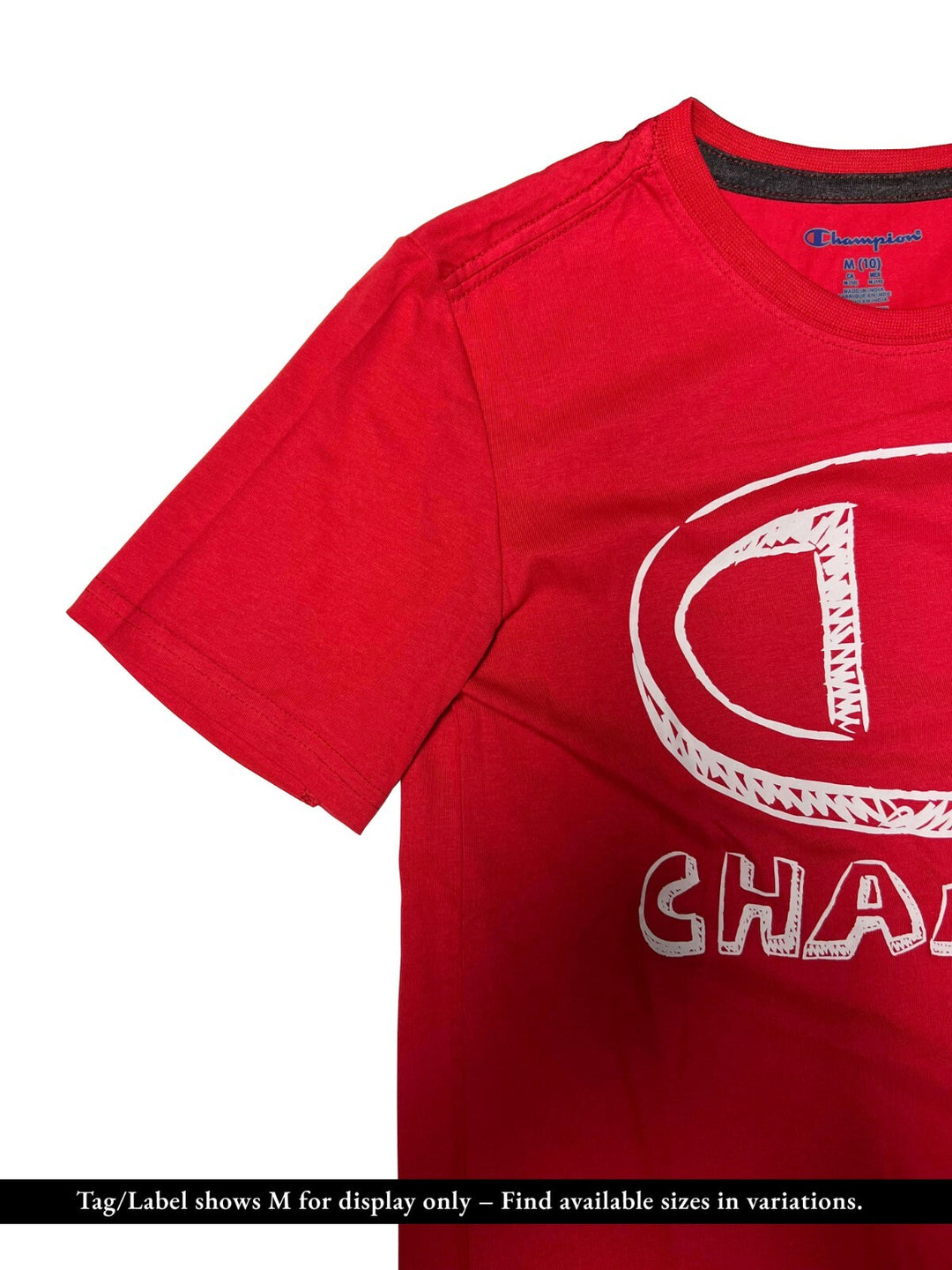 Champion Boy’s Red Grey T-Shirt &amp; Short Set (S03)