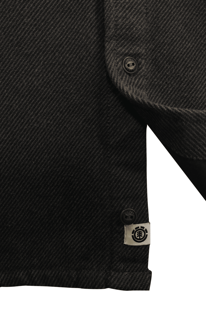 Element Women's Flannel Shirt Grey Pacelight Made To Endure (S01)