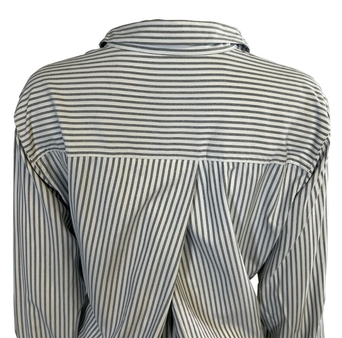 Columbia Women's Shirt Grey Striped W Ross River Trail EXS Woven L/S (010)