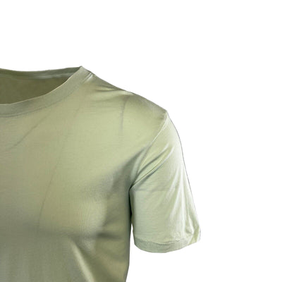 prAna Men's Pale Aloe T-Shirt Everyday Short Sleeve Solid Tee (S07)