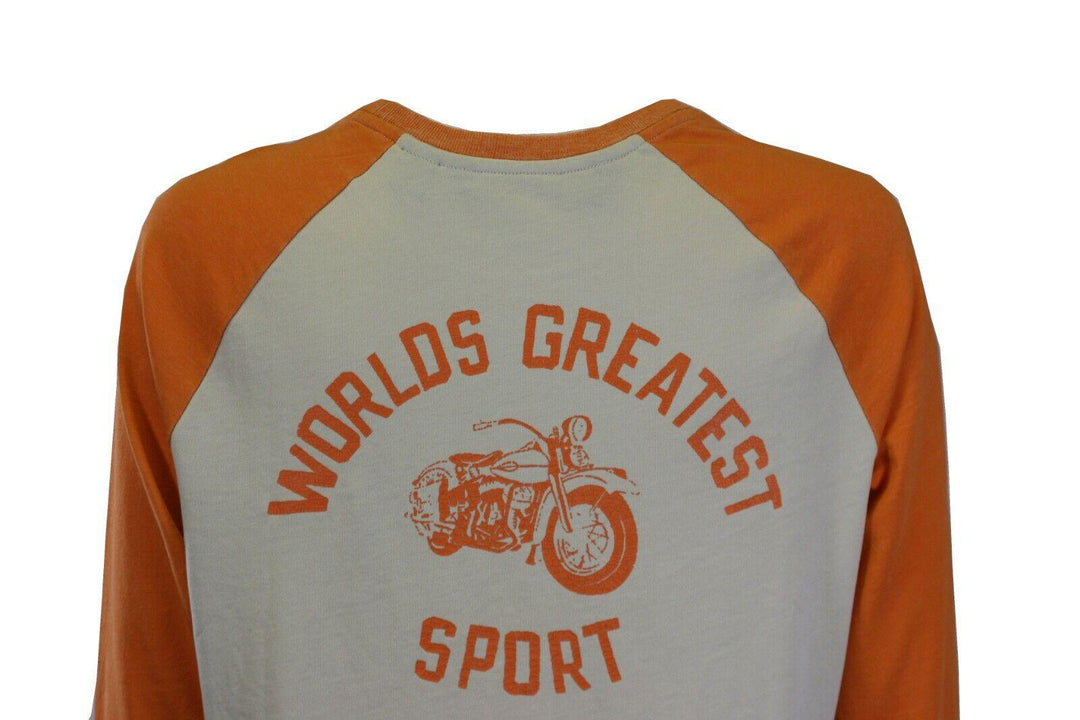 HD Branded Women's T-Shirt Orange World's Greatest Sport L/S Tee (S42)