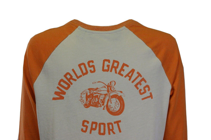 HD Branded Women's T-Shirt Orange World's Greatest Sport L/S Tee (S42)