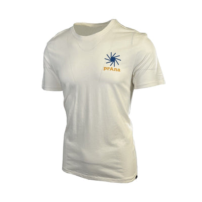 prAna Men's Canvas T-Shirt Everyday Slogan Short Sleeve Tee (S12)