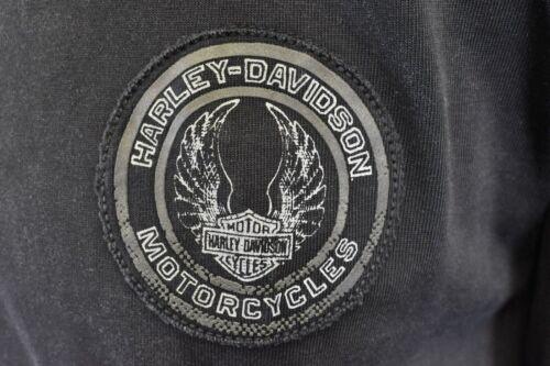 HD Branded Men's T-Shirt Specialty Washed Long Sleeve Henley (S43)