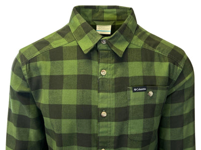 Columbia Men's Canteen Buffalo Check Shirt Cornell Woods Flannel L/S (352)