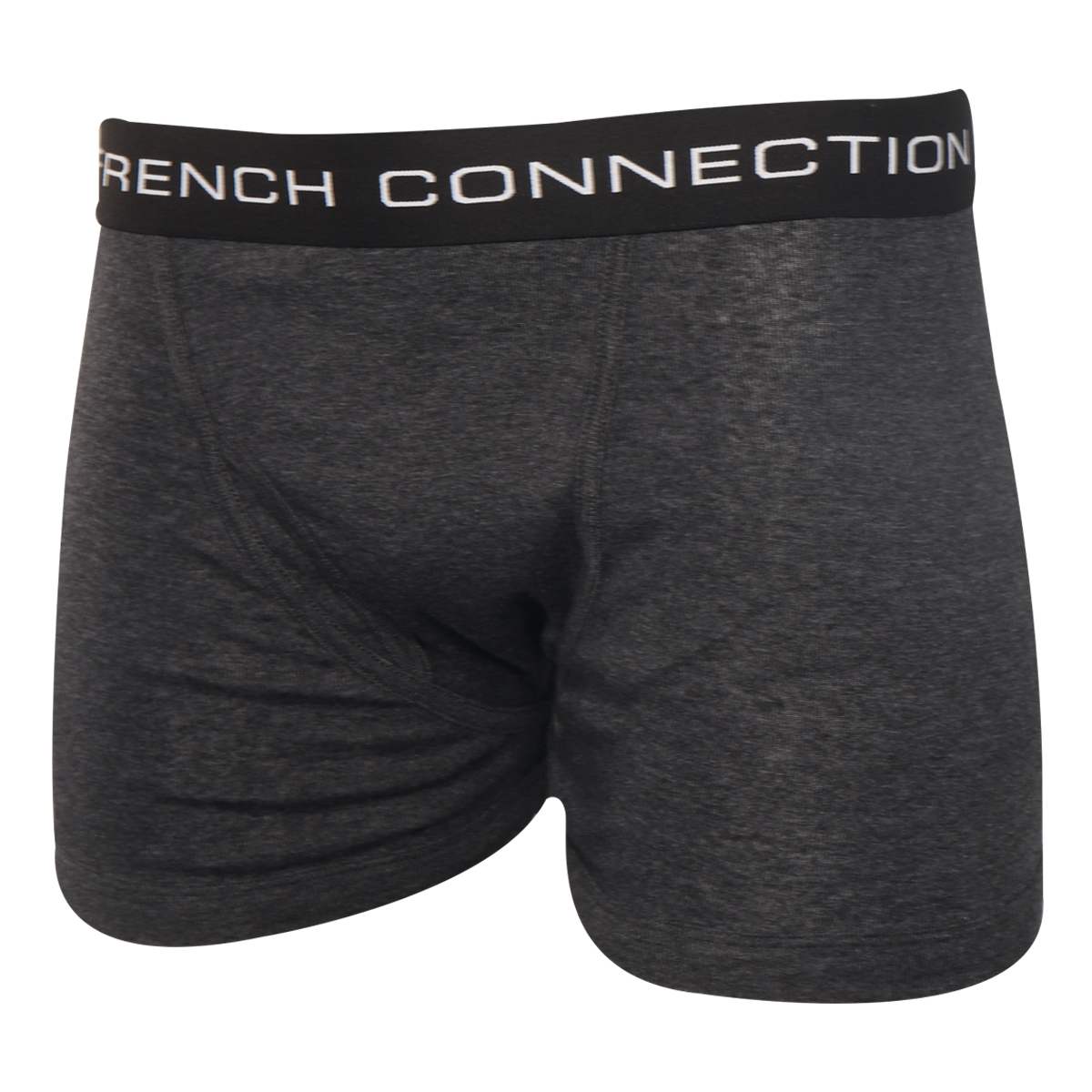 French Connection Men's Boxer Brief Single Pack Charcoal Grey (S32)