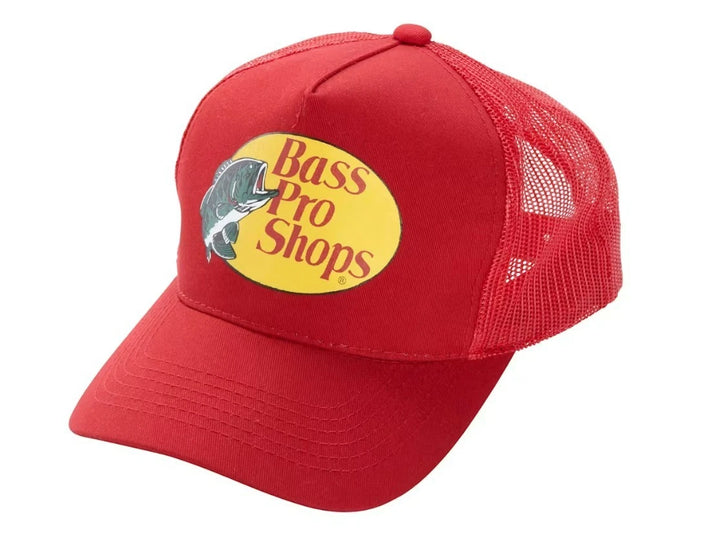 Bass Pro Shops Trucker Cap Mesh Snapback Outdoor Hat - Assorted 6 Mystery Packs