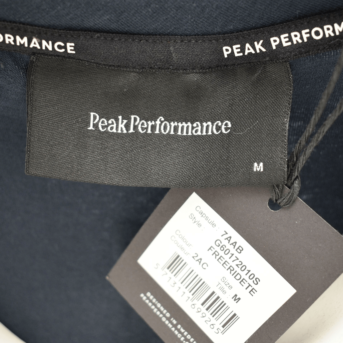 Peak Performance Men's T-Shirt Navy Freeride World Tour S/S (S01)