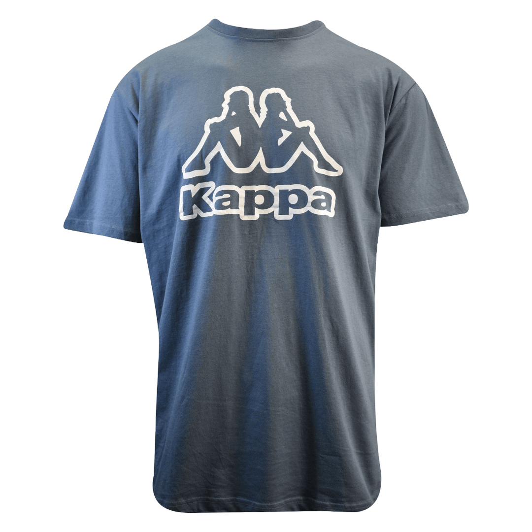 Kappa Men s T Shirt China Blue Abelo Chest Logo S S Tee S01