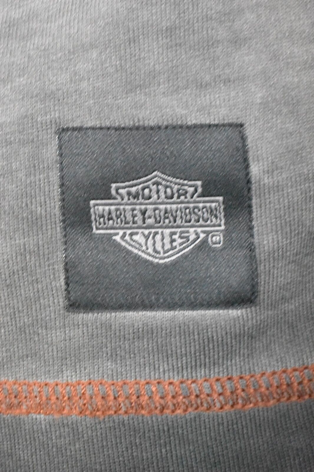 Harley-Davidson Men's T-Shirt Grey Colorblocked Performance Staple (S61)