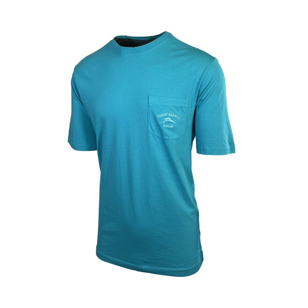 Tommy Bahama Men's Bermuda Seas T-Shirt Relax Crew Neck Bali Skyline Tee (S25)