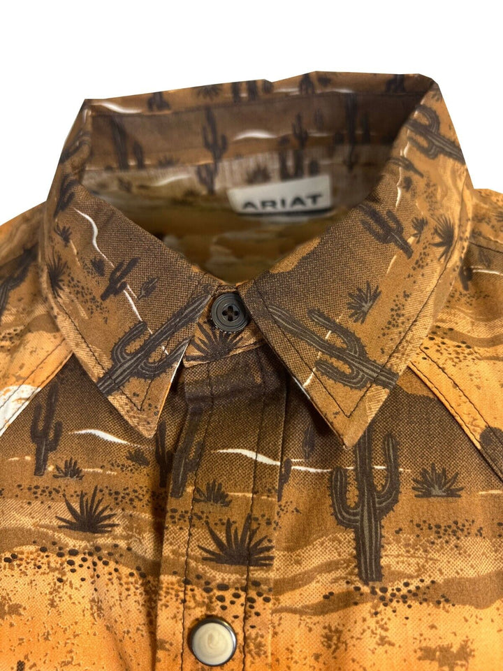 Ariat Men's Mink Shirt Heath Retro Fit Classic S/S (S32)