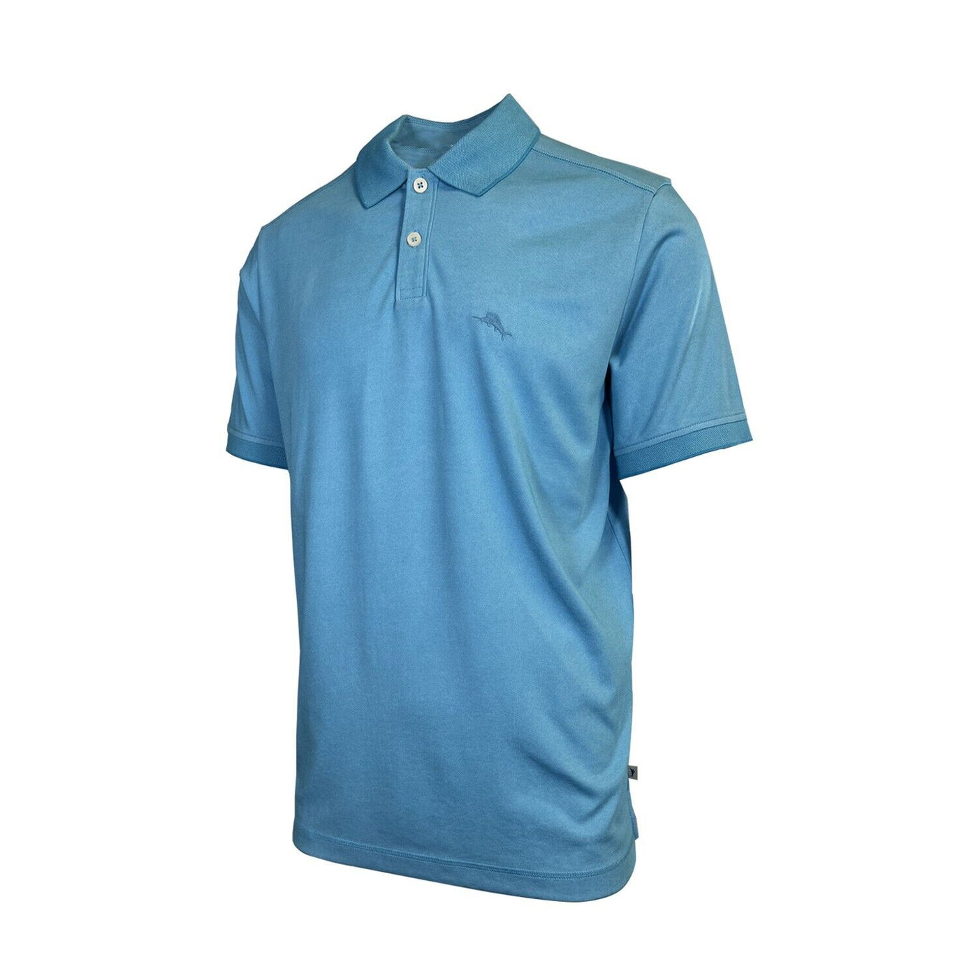 Tommy Bahama Men's Blue Crush Performance Polo 2 Buttons T-Shirt S/S (S16)