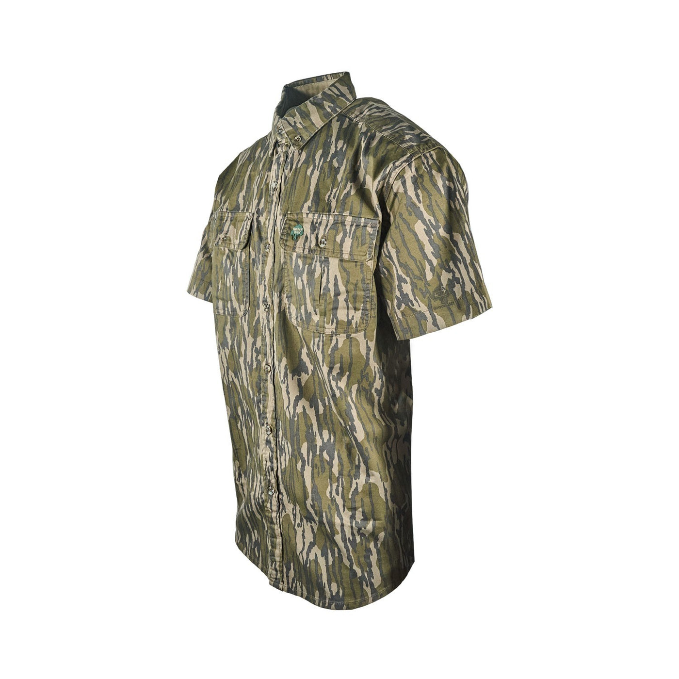 Companions Mossyoak Men's Shirt Dirt Cotton Twill Pocket S/S (S01 - S08)