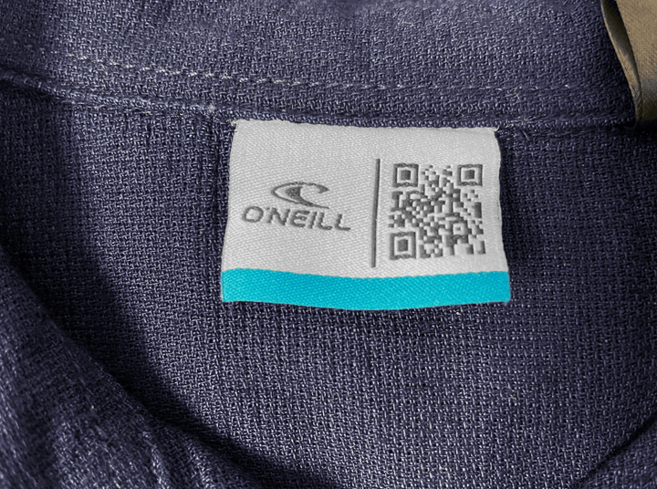 O'Neill Men's Woven Shirt Solid Dark Blue Chambray Pocket Short Sleeve (S08)
