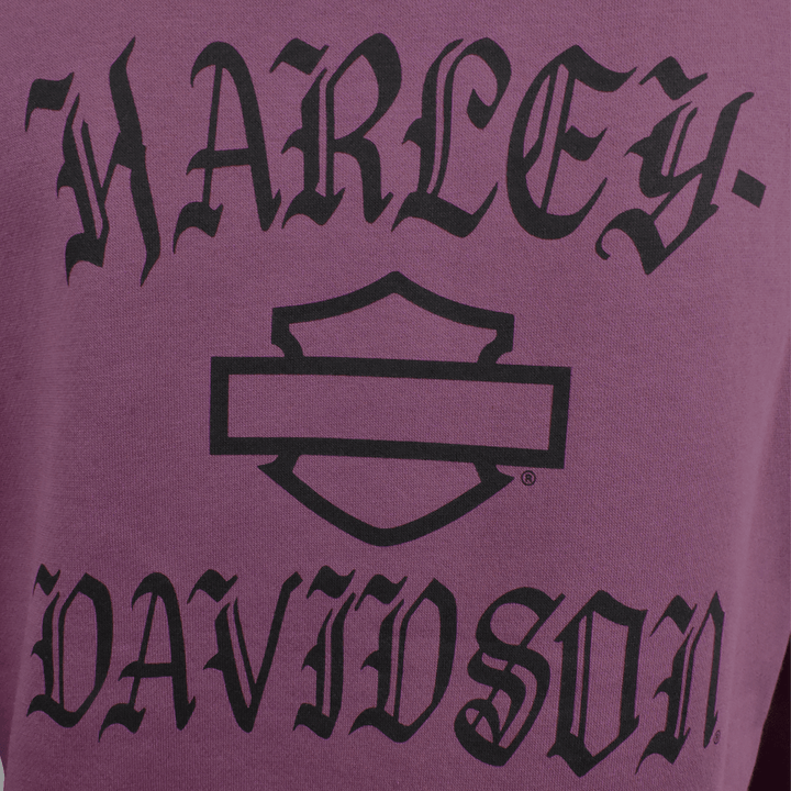 HD Branded Women's Hoodie Wood Violet Rebellious Laced Pullover (S06)