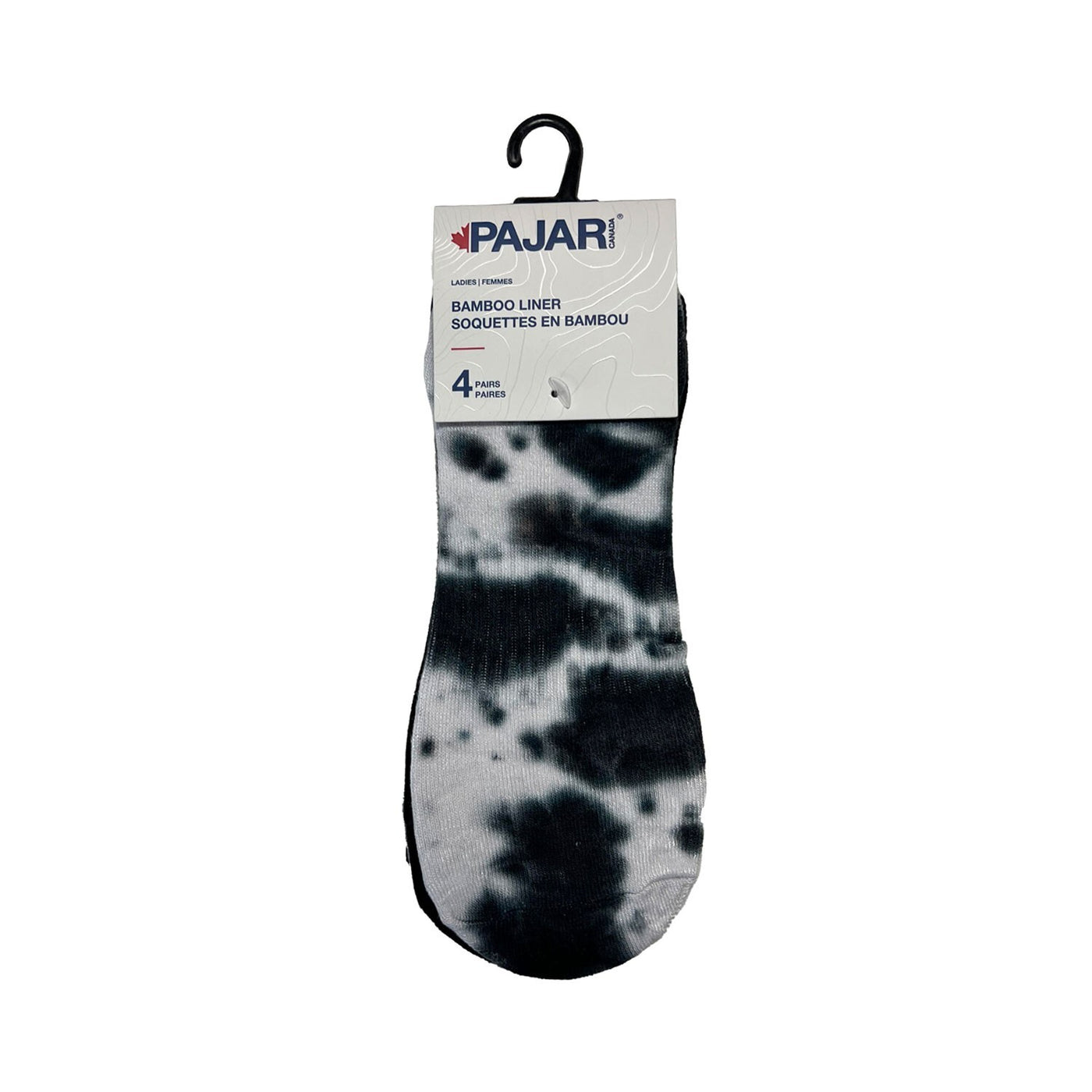 Pajar Women's 4 Pairs Bamboo Liner (S02) - 3 Pack
