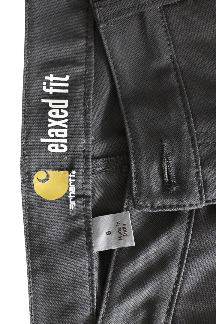 Carhartt Women's Chino Shorts Gravel Rugged Flex Rigby Relaxed Fit