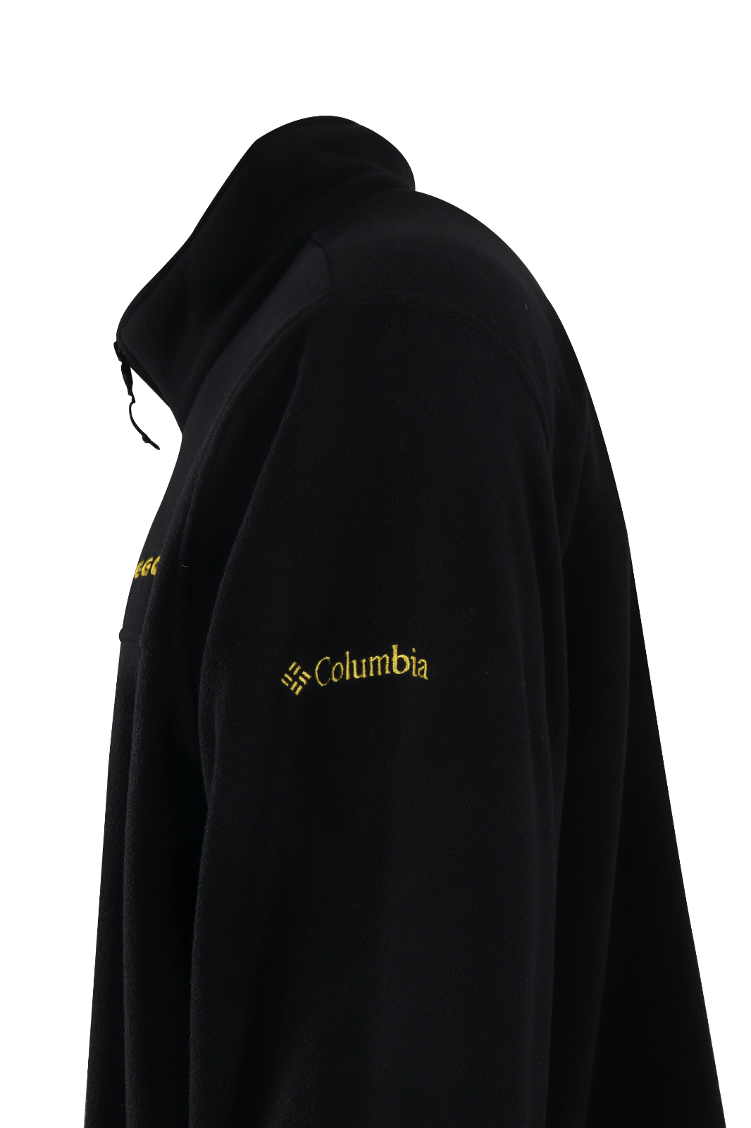 Columbia Men's Fleece Jacket Black CLG Flanker III Oregon Ducks L/S (467)