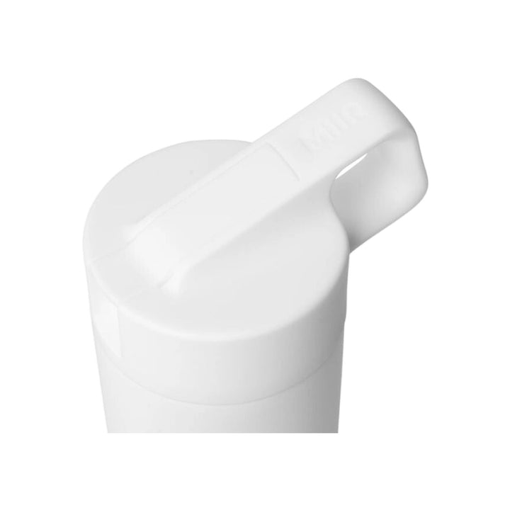 MiiR Straw Bottle 20oz White Vacuum Insulated Stainless Steel Leakproof (S04)