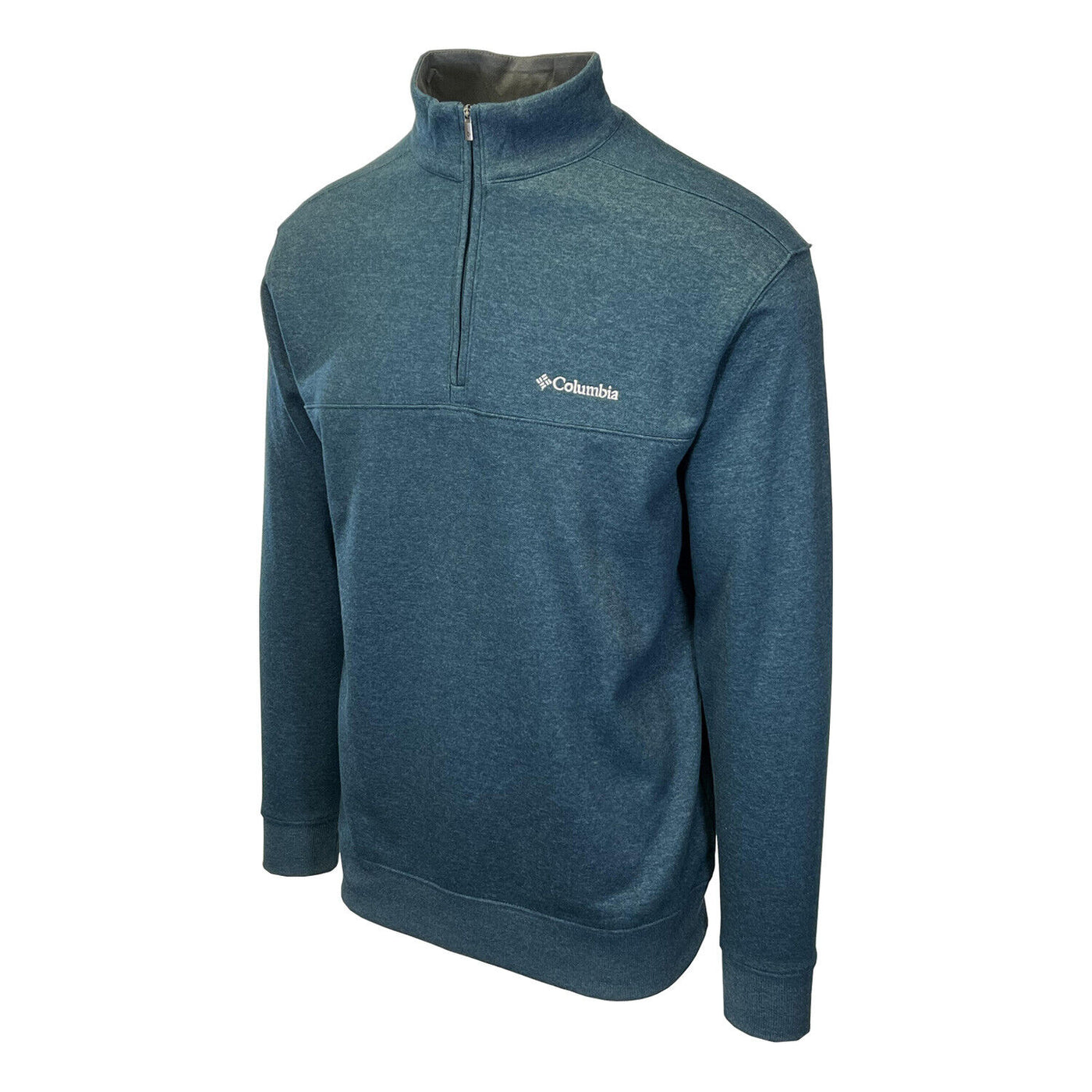 Columbia Men's Night Wave Heather Sweatshirt Hart Mountain Half Zip L/S (S04)