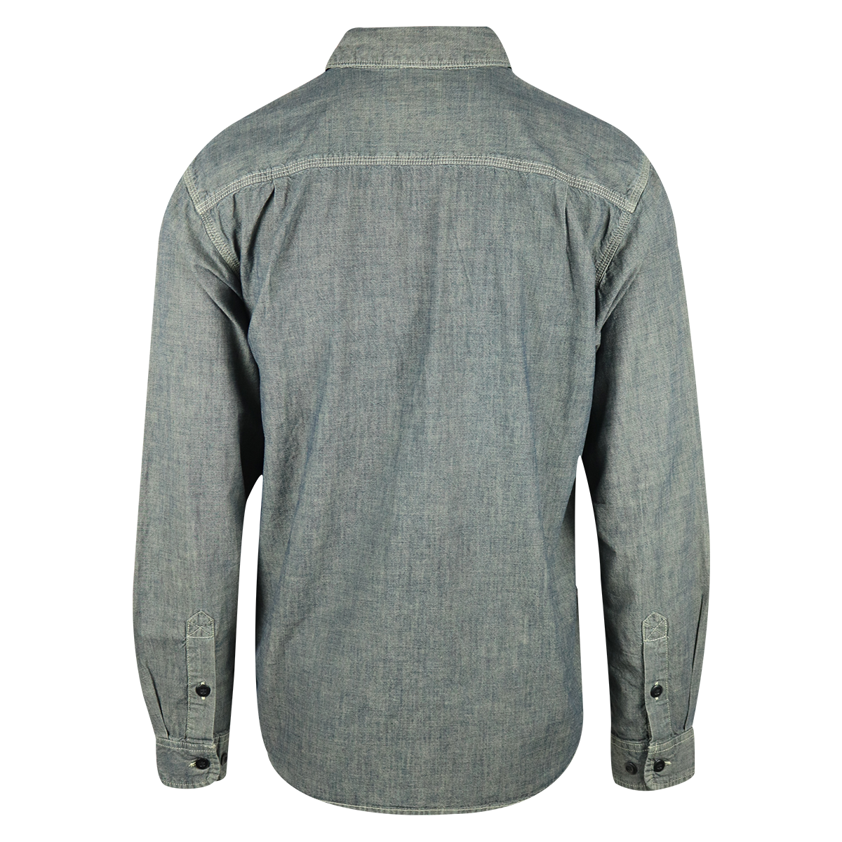 Carhartt Men's Celadon Green Chambray L/S Woven Shirt (S14)