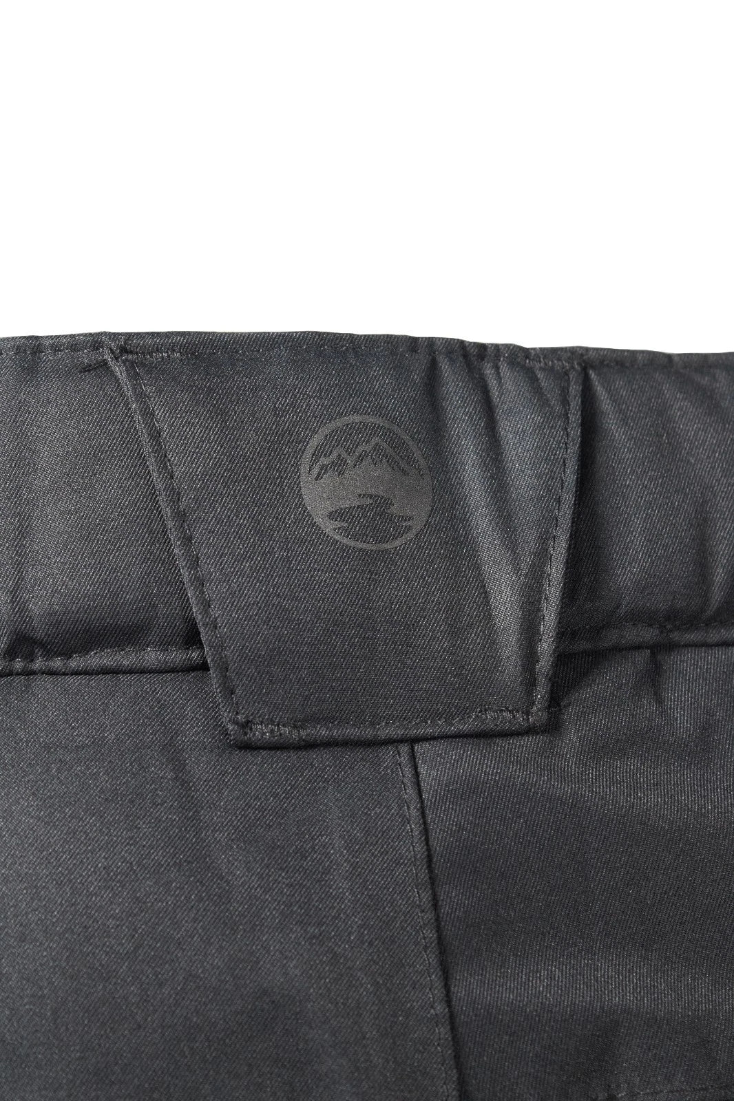 WindRiver Men's Black Pant HyperDri 1 Water Repellent Hiking Snow Pants (S01)