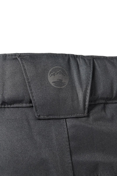 WindRiver Men's Black Pant HyperDri 1 Water Repellent Hiking Snow Pants (S01)