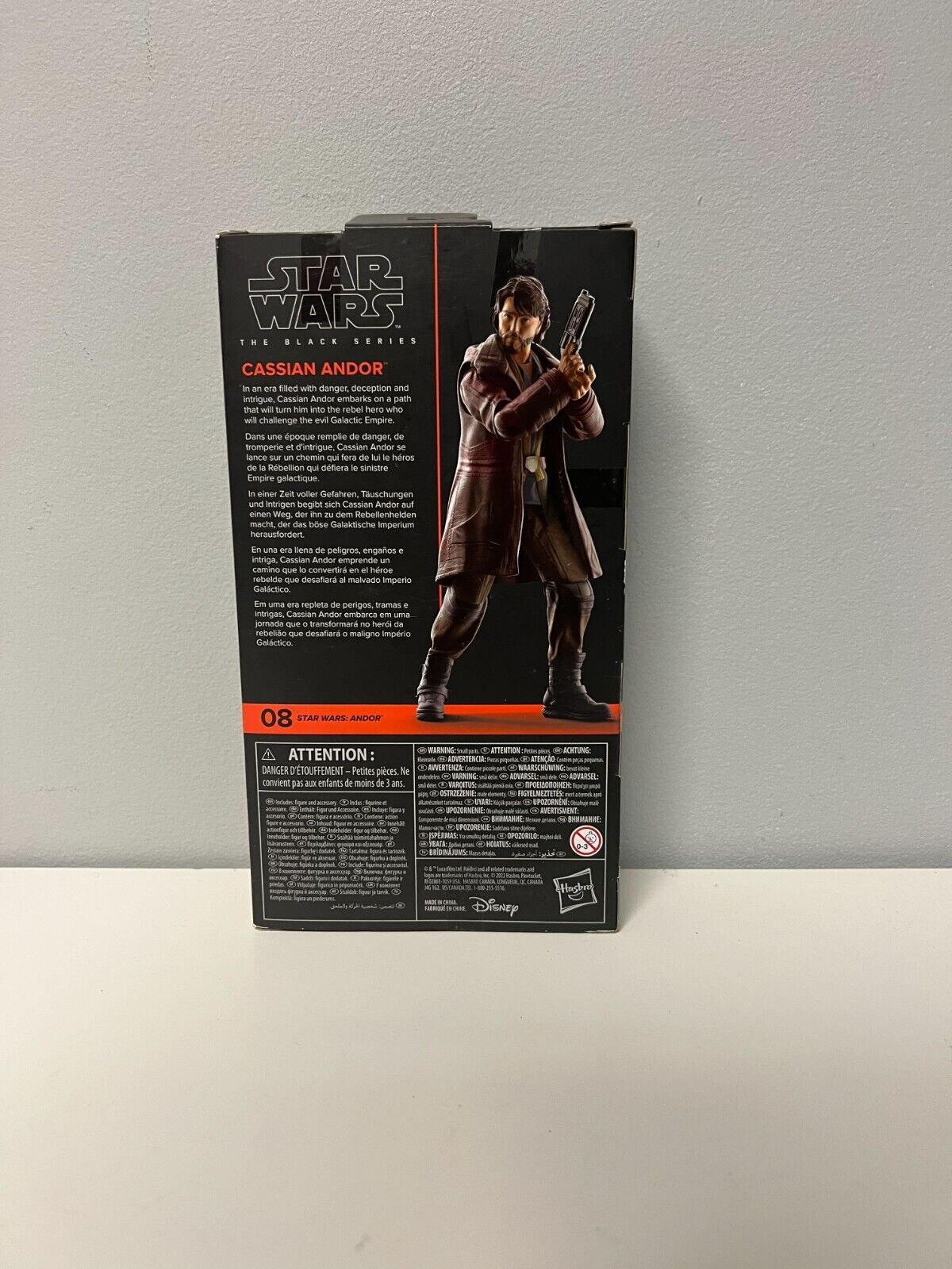Star Wars The Black Series Cassian Andor Collectible Action Figure (S37)