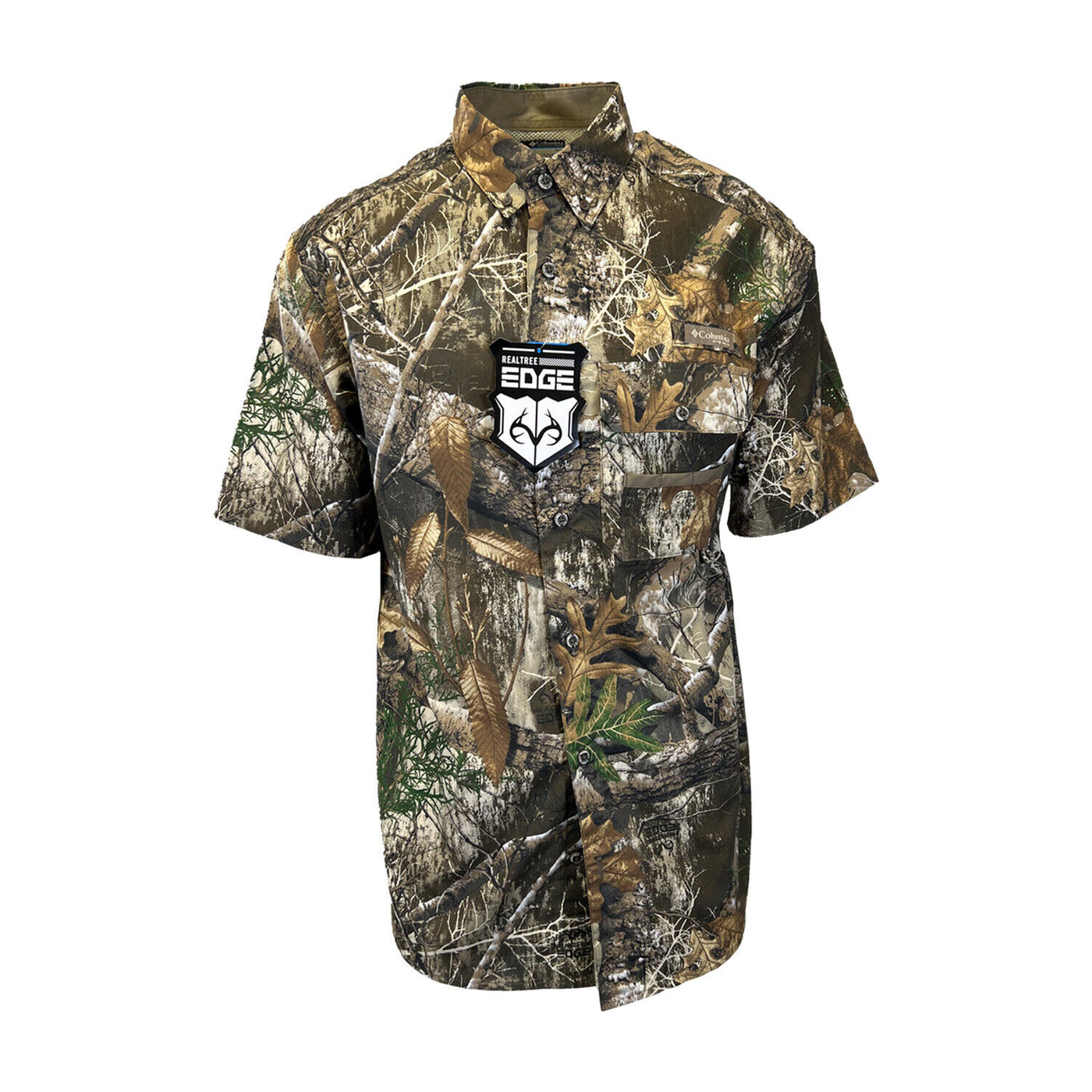 Columbia Men's Realtree Edge Shirt PHG Super Sharptail Short Sleeve (903)