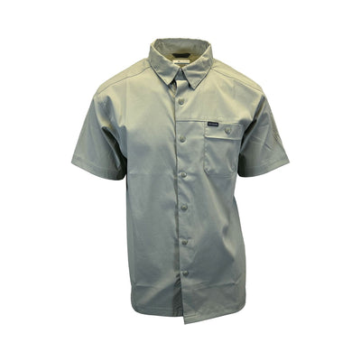 Columbia Men's Shirt Landroamer Ripstop Shark, Safari, Canoe S/S
