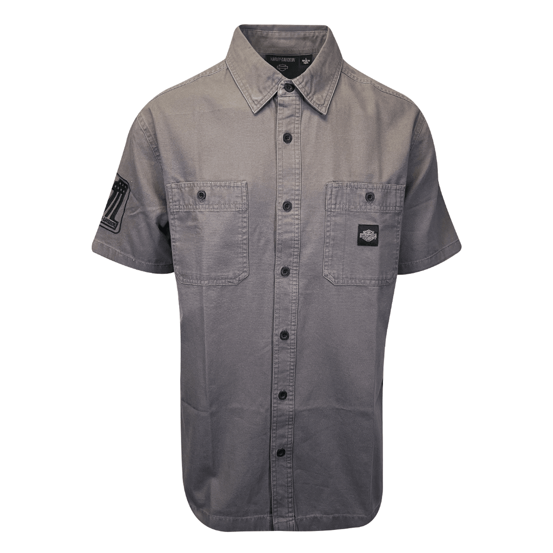 HD Branded Men's Blackened Pearl Shirt Forever Canvas S/S (S66)