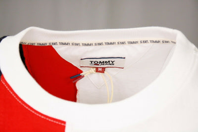 Tommy Jeans Men's Colorblock Vertical S/S T-Shirt (Size S)