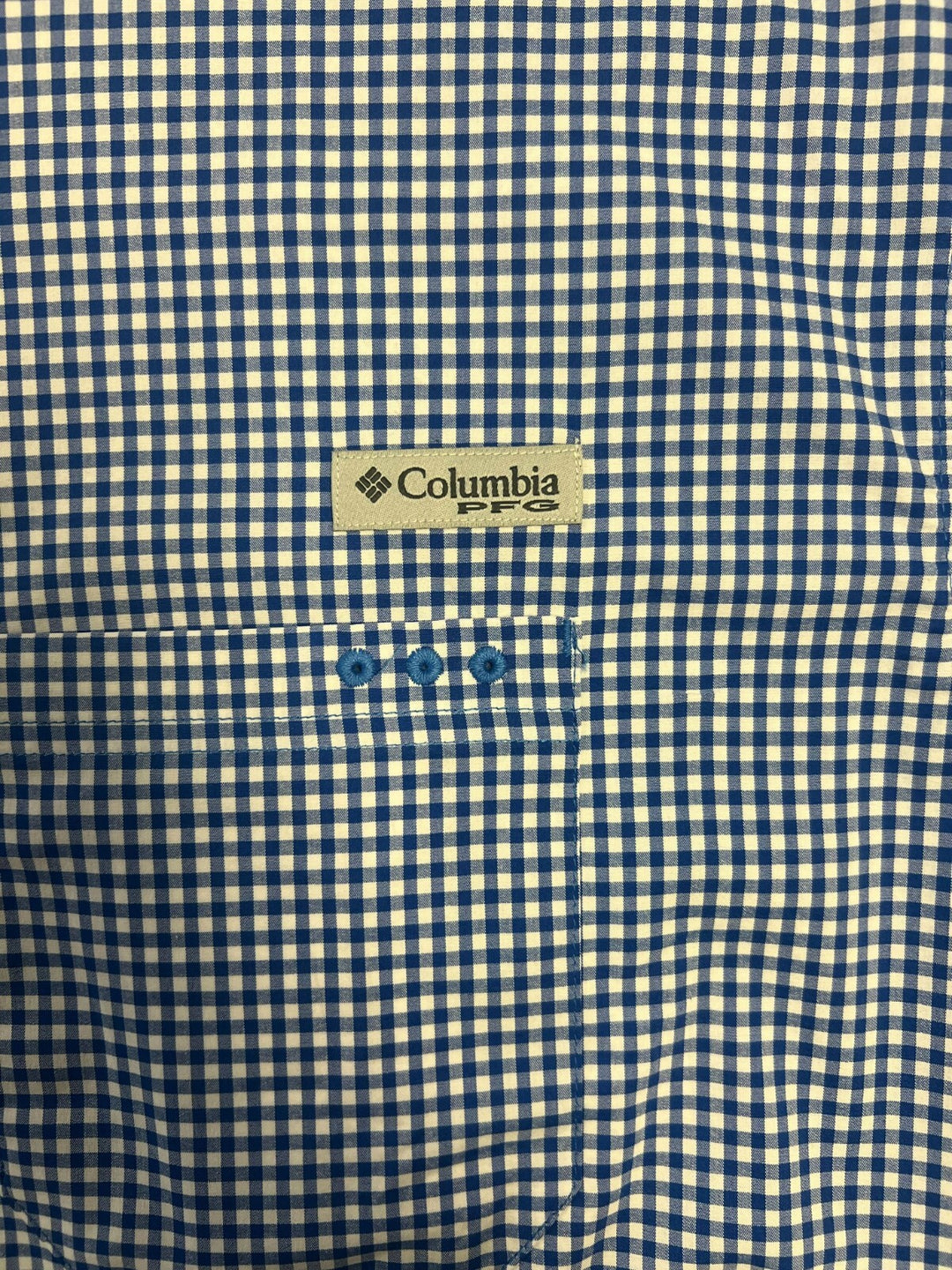 Columbia Men's Shirt Harbor Peak PFG Short Sleeve (487) (683) (498)