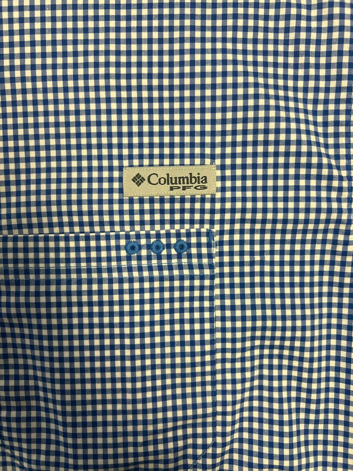 Columbia Men's Shirt Harbor Peak PFG Short Sleeve (487) (683) (498)