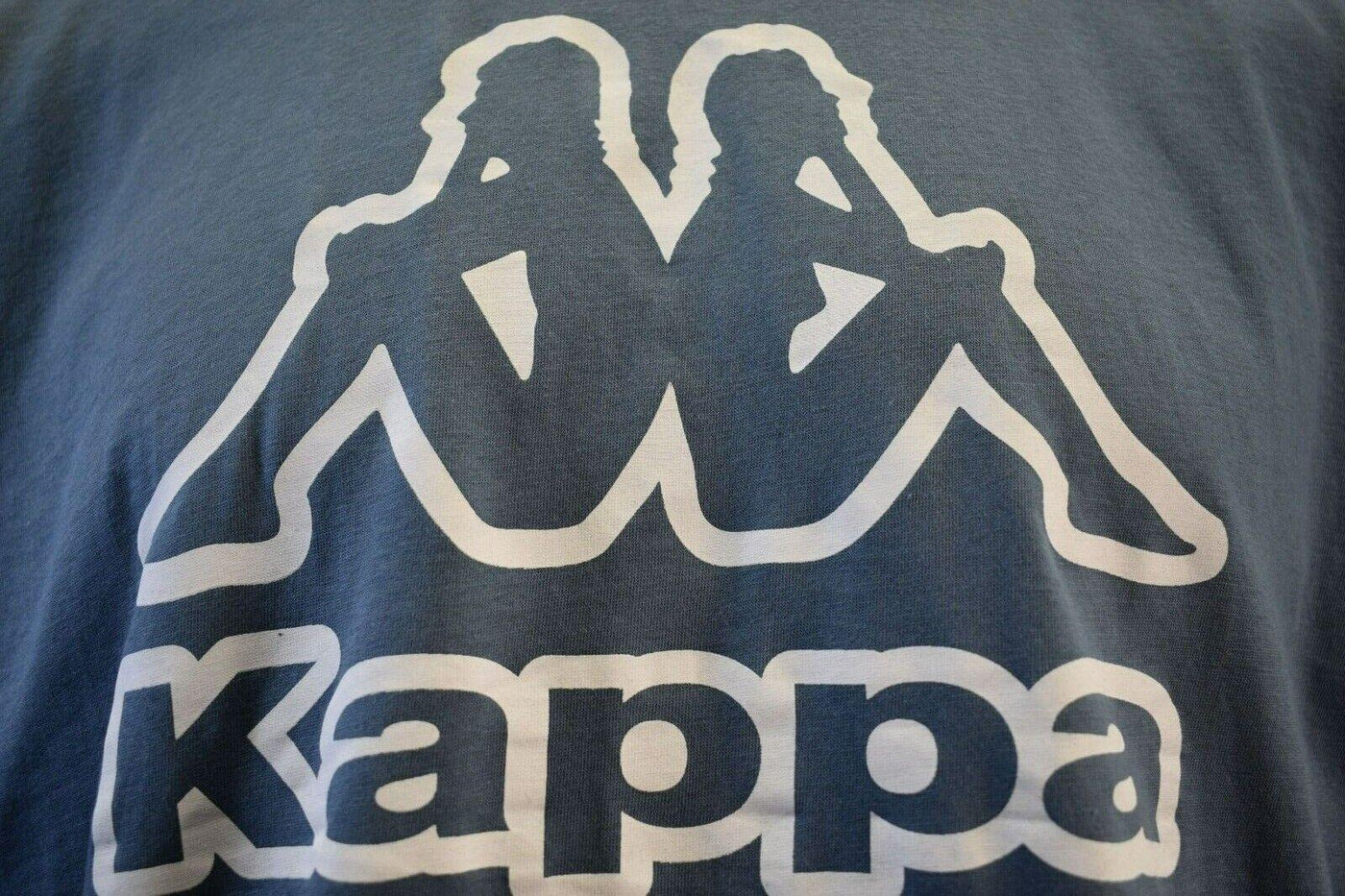 Kappa Men's T-Shirt China Blue Abelo Chest Logo S/S Tee (S01)