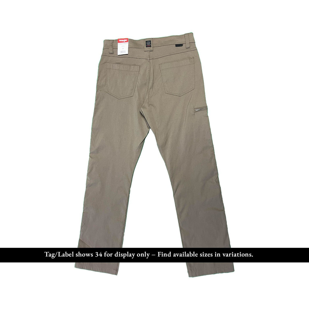 Wrangler ATG Men's Pant Outdoor Performance Pant Quick Dry Fabric Utility (S03)