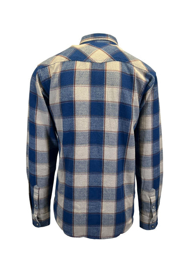 Ariat Men's White Pepper Shirt Howie Retro Fit Long Sleeve (S42)