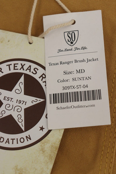 Schaefer Outfitter Men's Jacket Suntan Texas Ranger Brush Coat (S03)