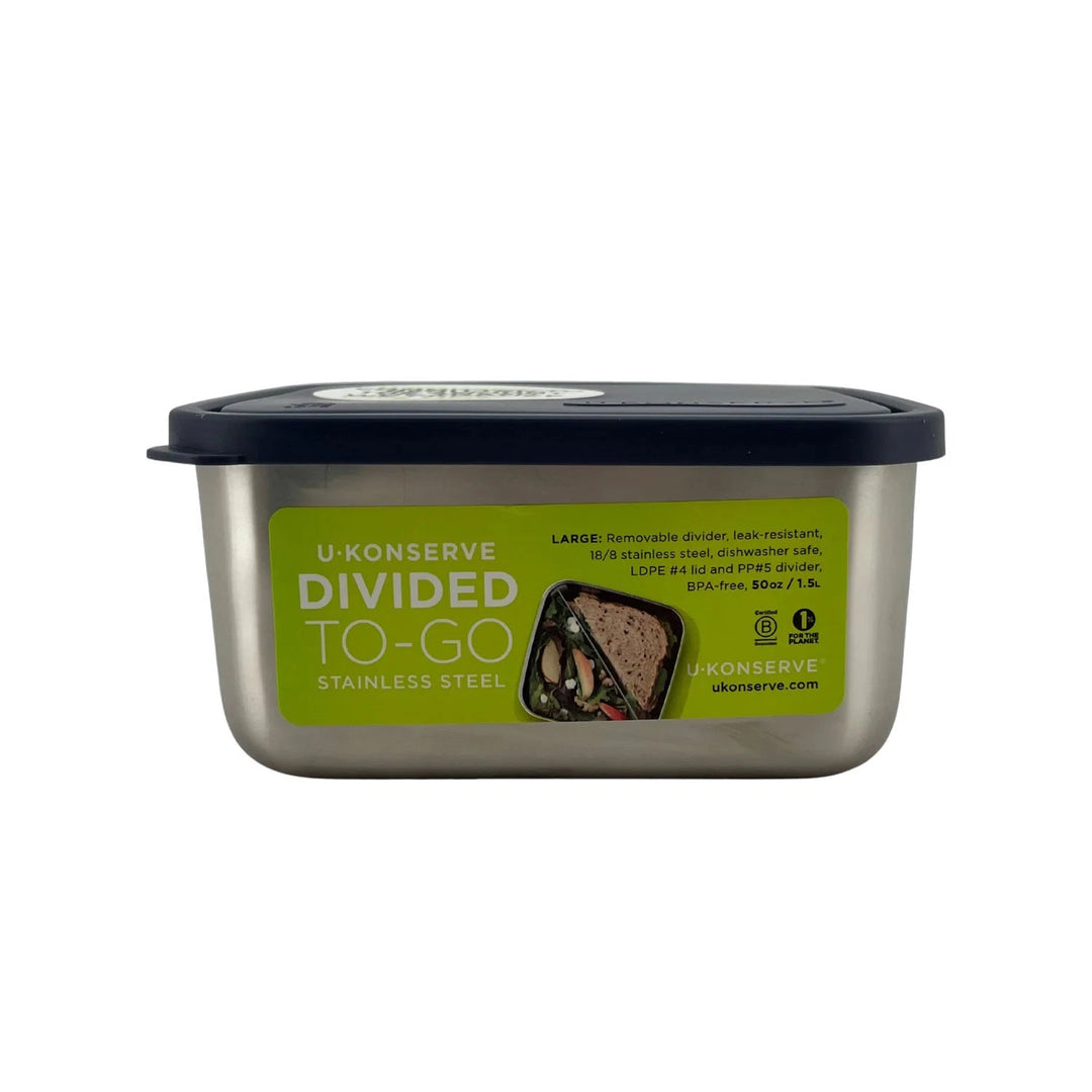 U-Konserve Stainless Steel Divided Food Storage Container with Lid (S02)