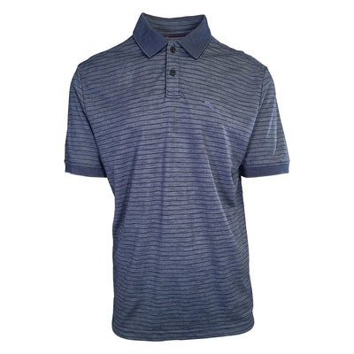 Tommy Bahama Men's Island Navy Striped Performance Polo T-Shirt S/S (S13)