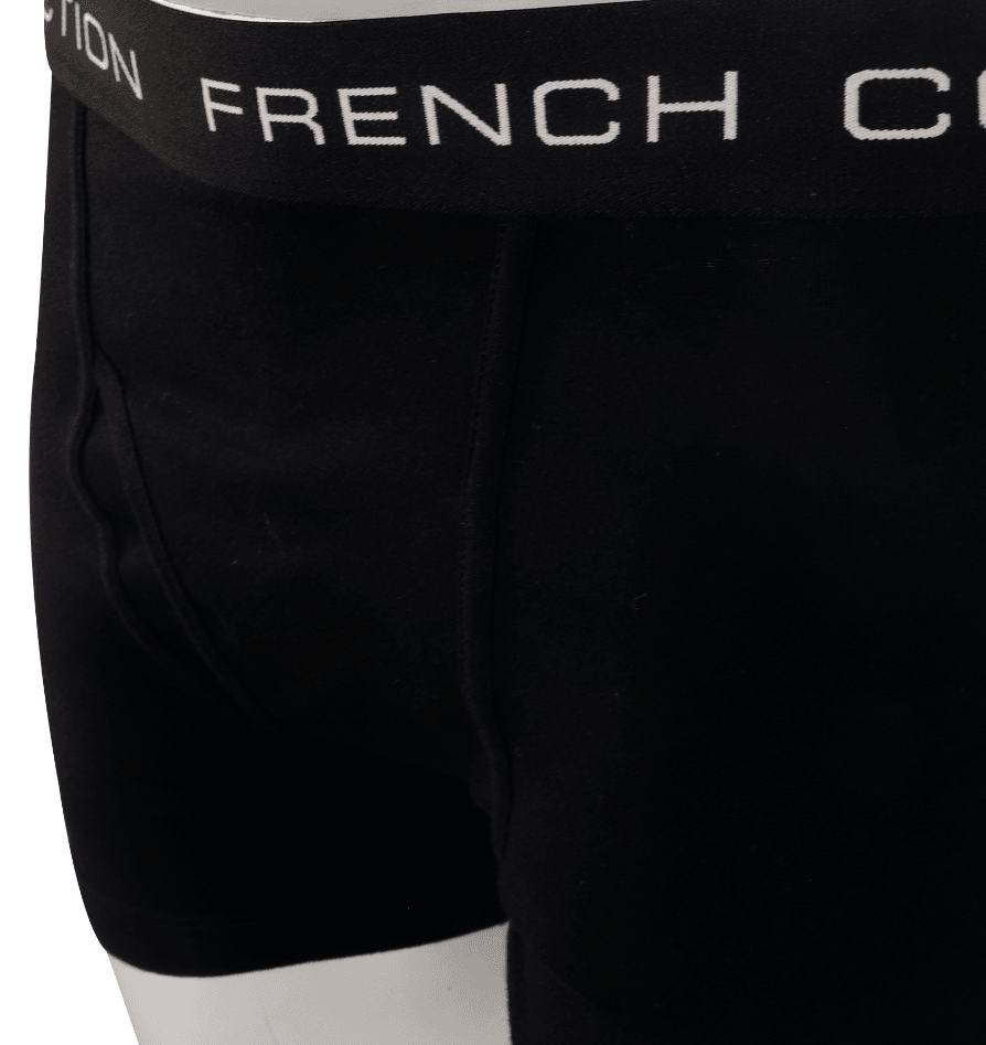 French Connection Men's Boxer Brief Single Pack Black (S33)