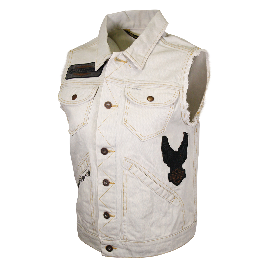 HD Branded Women's Denim Vest Jacket (S11)